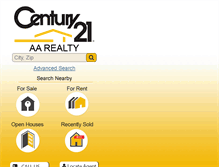 Tablet Screenshot of c21aa.realproconsulting.com